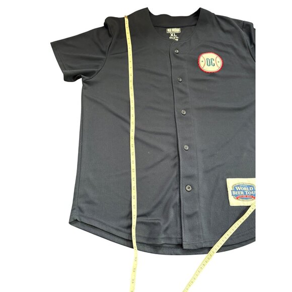 Old Chicago World Beer Tour Jersey Navy Blue Mesh Men's Size XL Unisex - Picture 15 of 15